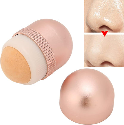 Reusable Oil Absorbing Roller, Absorb Excess Oil Volcanic Oil Absorbing Roller Reusable for Oily Skin