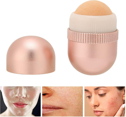 Reusable Oil Absorbing Roller, Absorb Excess Oil Volcanic Oil Absorbing Roller Reusable for Oily Skin