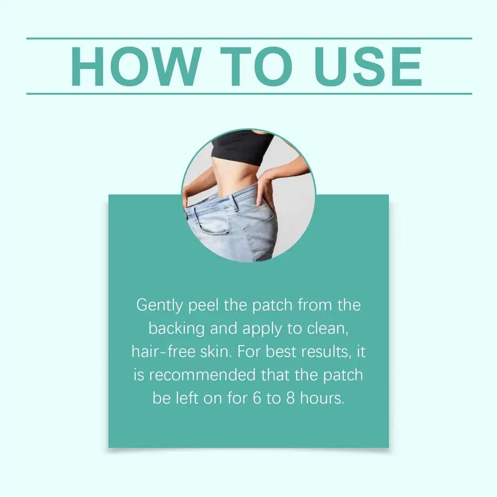 Body Shaping Care Patch - Lightweight, Skin-Fitting, for Body Contour, Comfortable for External Use, Lazy-Friendly & Convenient