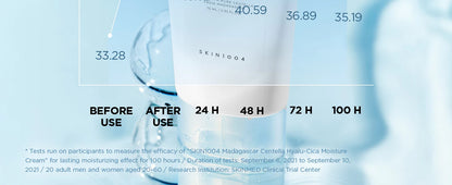 SKIN1004 Hyalu-Cica Moisture Cream Face Moisturizer Hyalu Cica Intense Hydration for Dry Dehydrated Skin Korean Skin Care