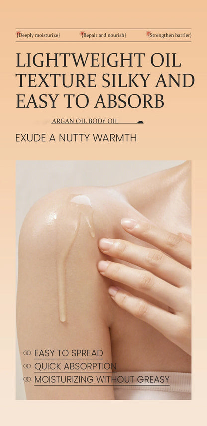 260ml Moisturizing Body Oil Brightens Skin Suitable For All Skin Types Nourishes Moisturizes Skin Enhances Smoothness Skin Care