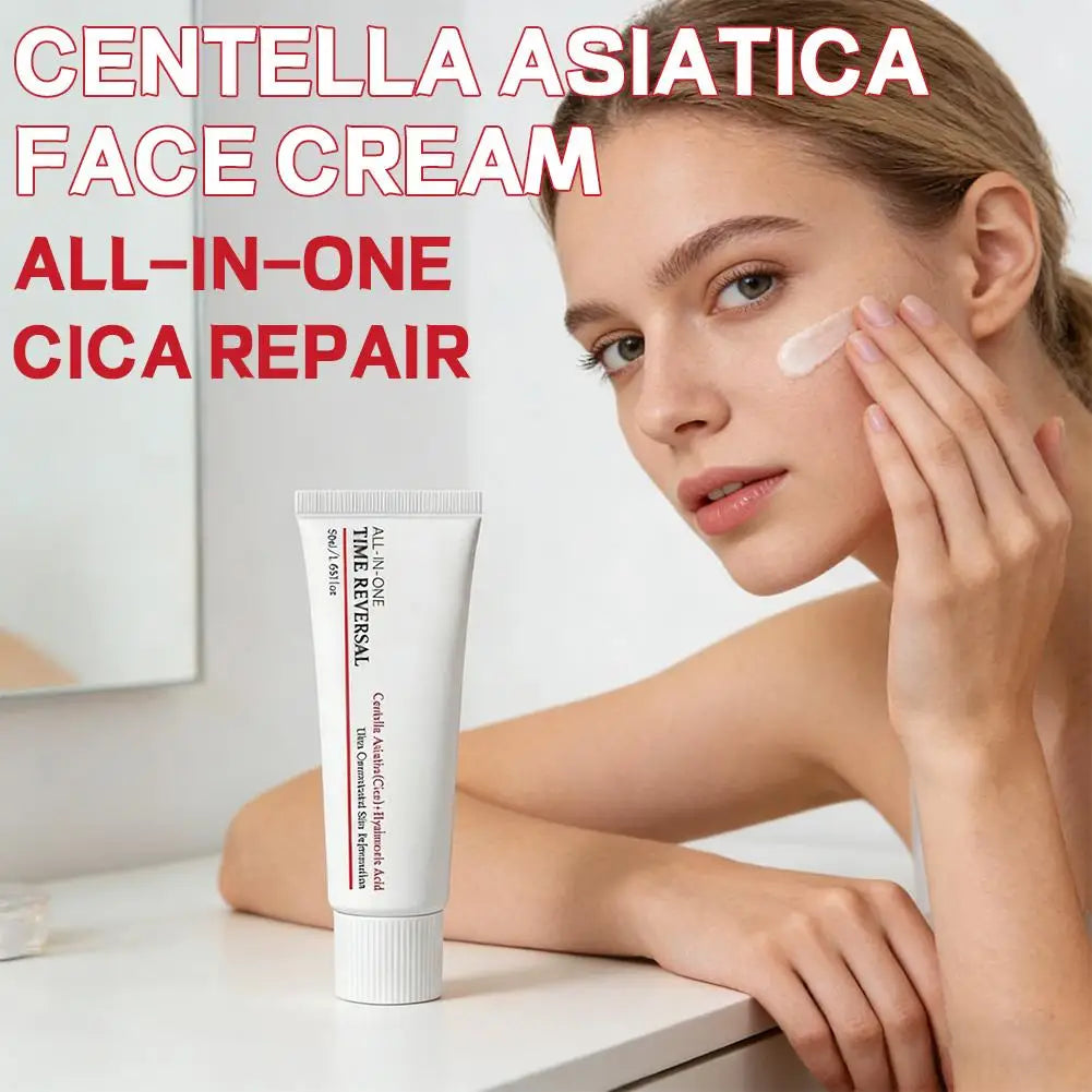 Centella Asiatica Face Cream Soothing Moisturizer Skin Barrier Repair Cica Cream Deep Hydration Anti Redness Korean Skin Care