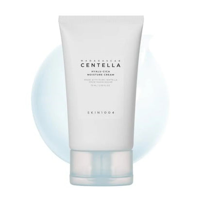 SKIN1004 Hyalu-Cica Moisture Cream Face Moisturizer Hyalu Cica Intense Hydration for Dry Dehydrated Skin Korean Skin Care