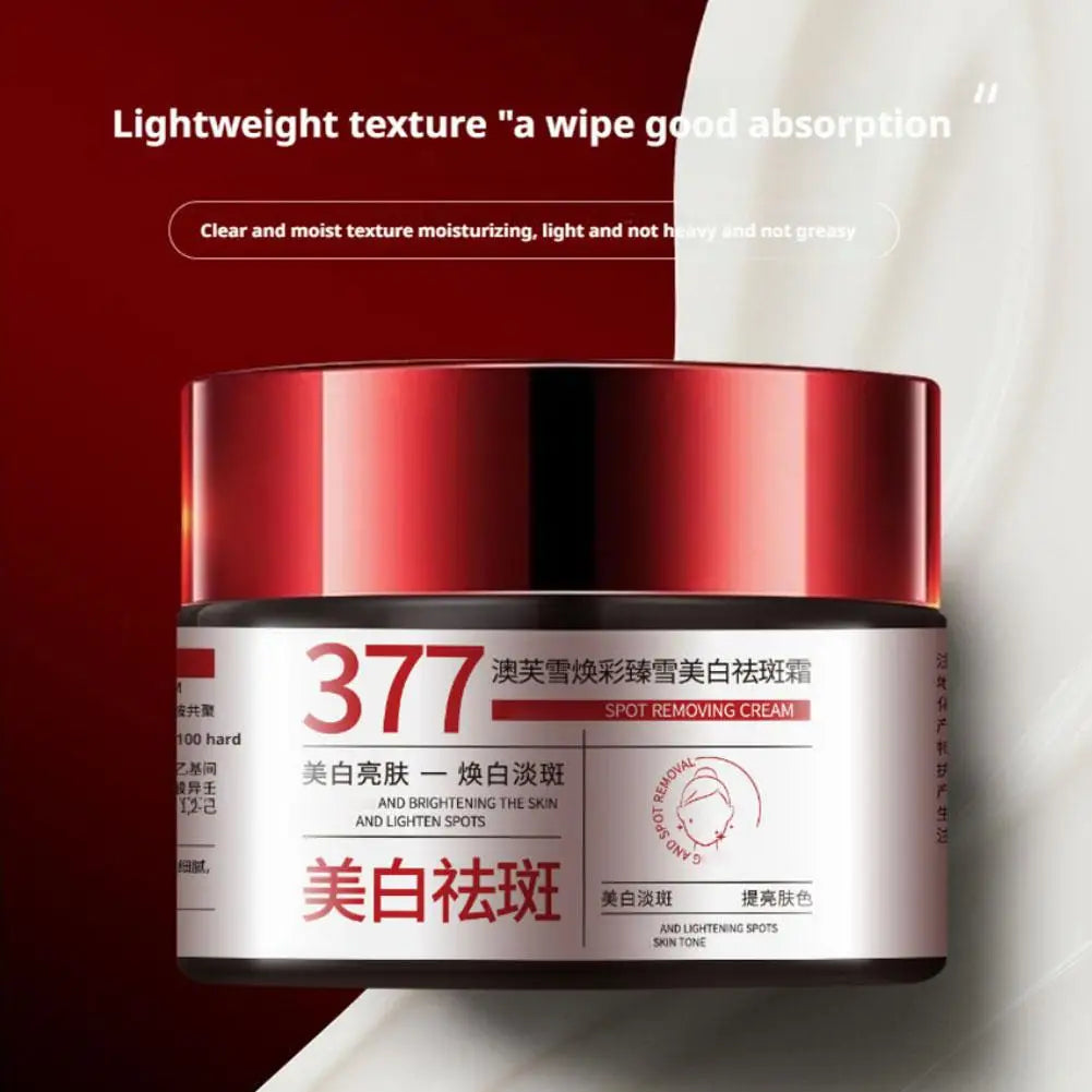 377 Facial Cream,Hydration Facial Moisturizer Skincare For All Skin Types Gentle & Low-Irritant Formula Rejuvenating Cream
