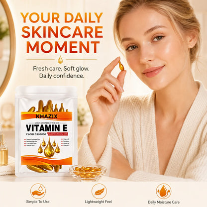 Deep Hydrating Face Serum with Vitamin C Vitamin E Squalane and Jojoba Oil Moisturizing for Smooth Soft Even Looking Skin.