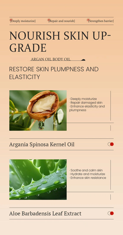 260ml Moisturizing Body Oil Brightens Skin Suitable For All Skin Types Nourishes Moisturizes Skin Enhances Smoothness Skin Care