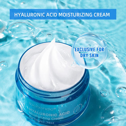 Hyaluronic Acid Gel Cream Hydrating Face Moisturizer For Hydrate&Smooth Extra-Dry Skin Nourishing Improve Dryness Facial Lotion