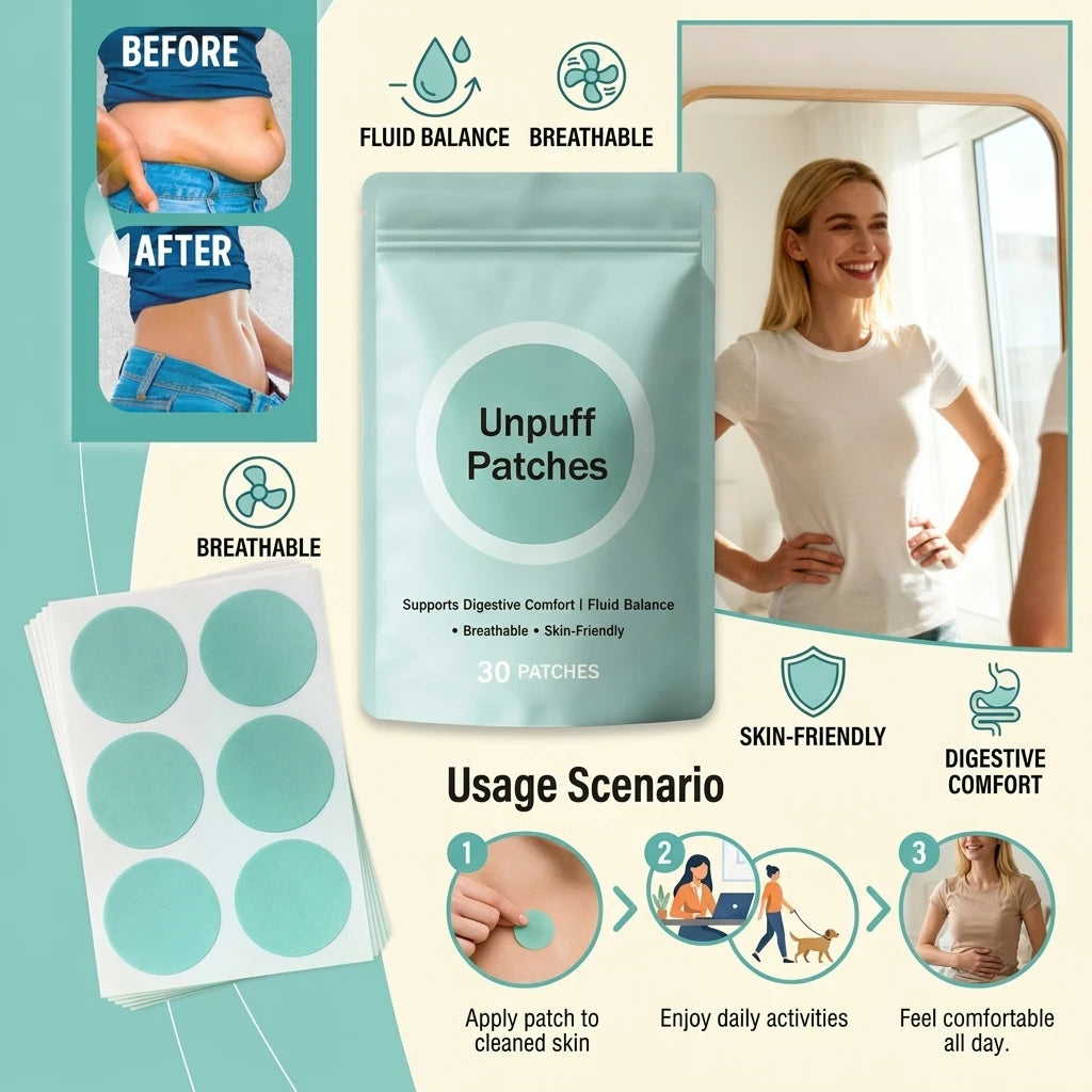Body Shaping Care Patch - Lightweight, Skin-Fitting, for Body Contour, Comfortable for External Use, Lazy-Friendly & Convenient